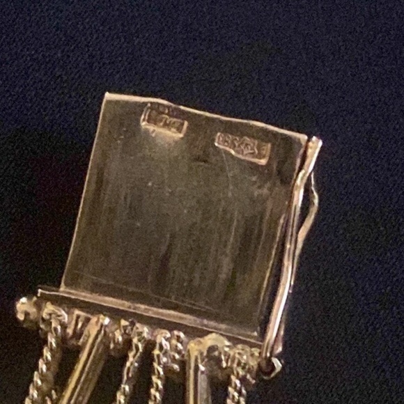 Necklace chain magnificent jewelry 14K Tri-Color Gold🌲 “Pine” solid gold 58.8gr - Picture 4 of 15